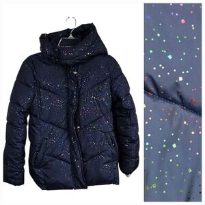 GAP Girls 14/16 Cold Control Ultra Max Puffer Jacket Navy Powder Skirt Snow Ski